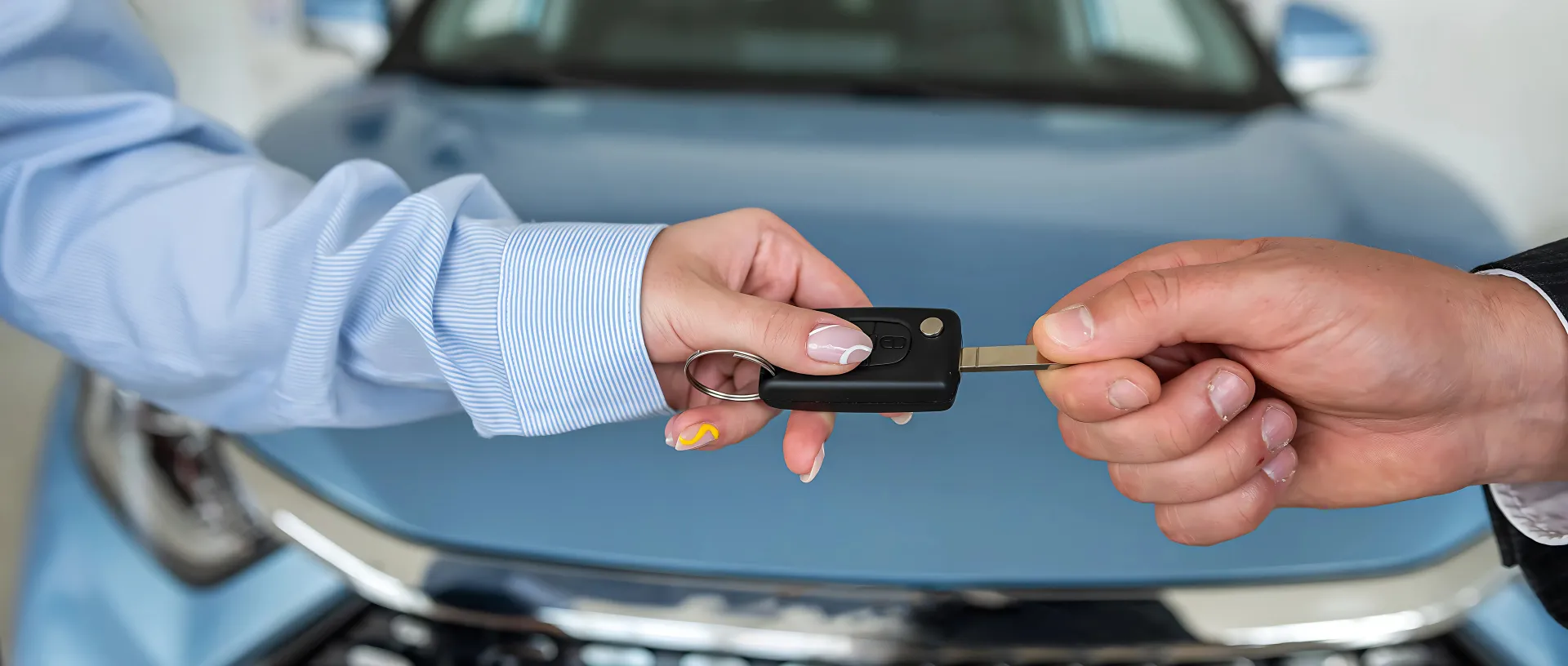 Entrega de llaves del coche en un contrato de compraventa entre particulares