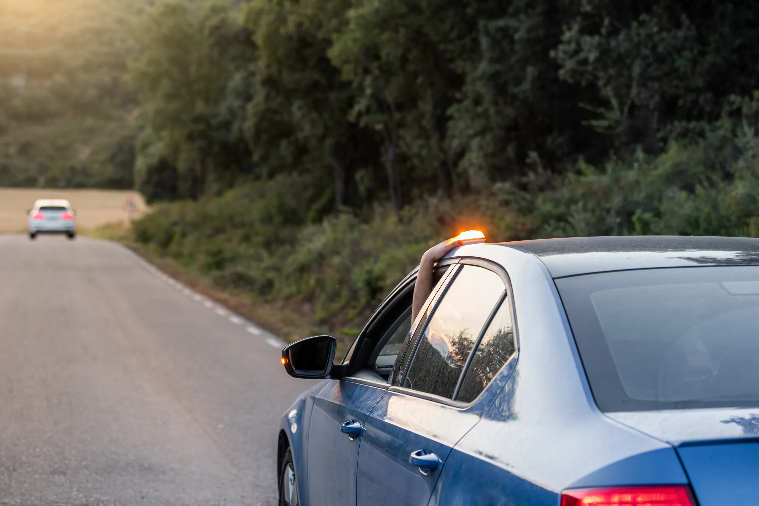 Luz de emergencia del coche V-16, ¿qué es?
